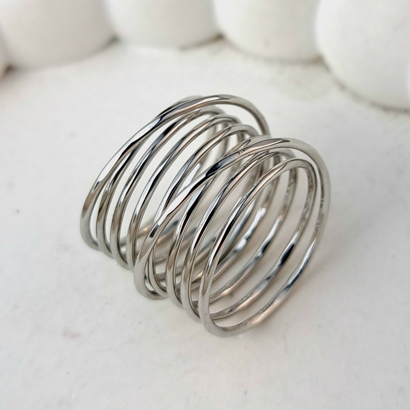 انگشتر مینمال دایره